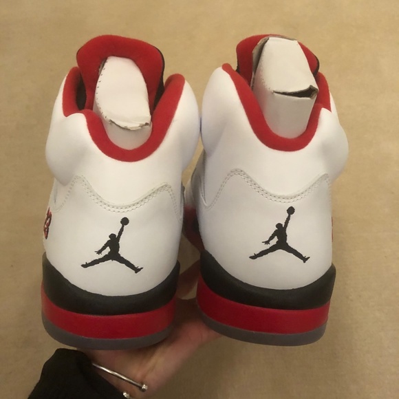 NIKE Air Jordan 5 Retro \'Fire Red\' 2013  136027 120 main image 4